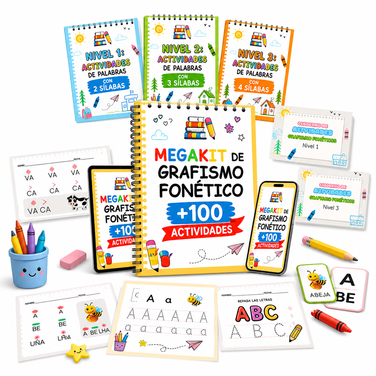 Megakit Phonetic Graphics + 6 Gift Bonuses