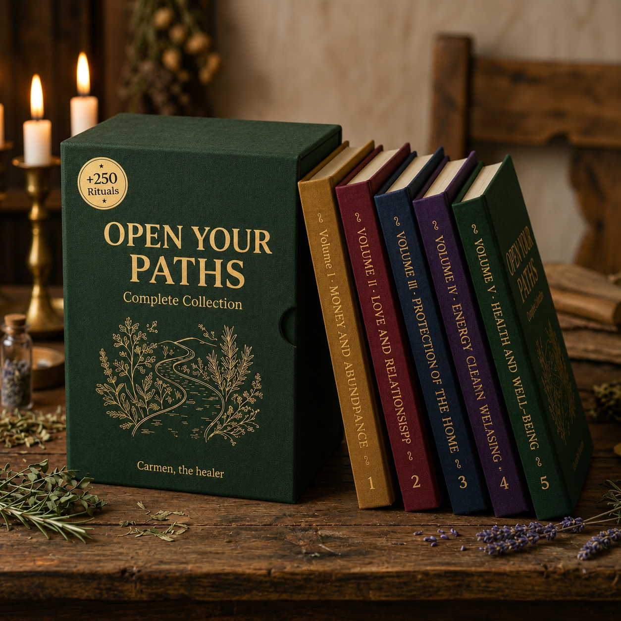 Open Your Paths — Complete Collection +250 rituals and energy cleansings + 8 Free Bonuses