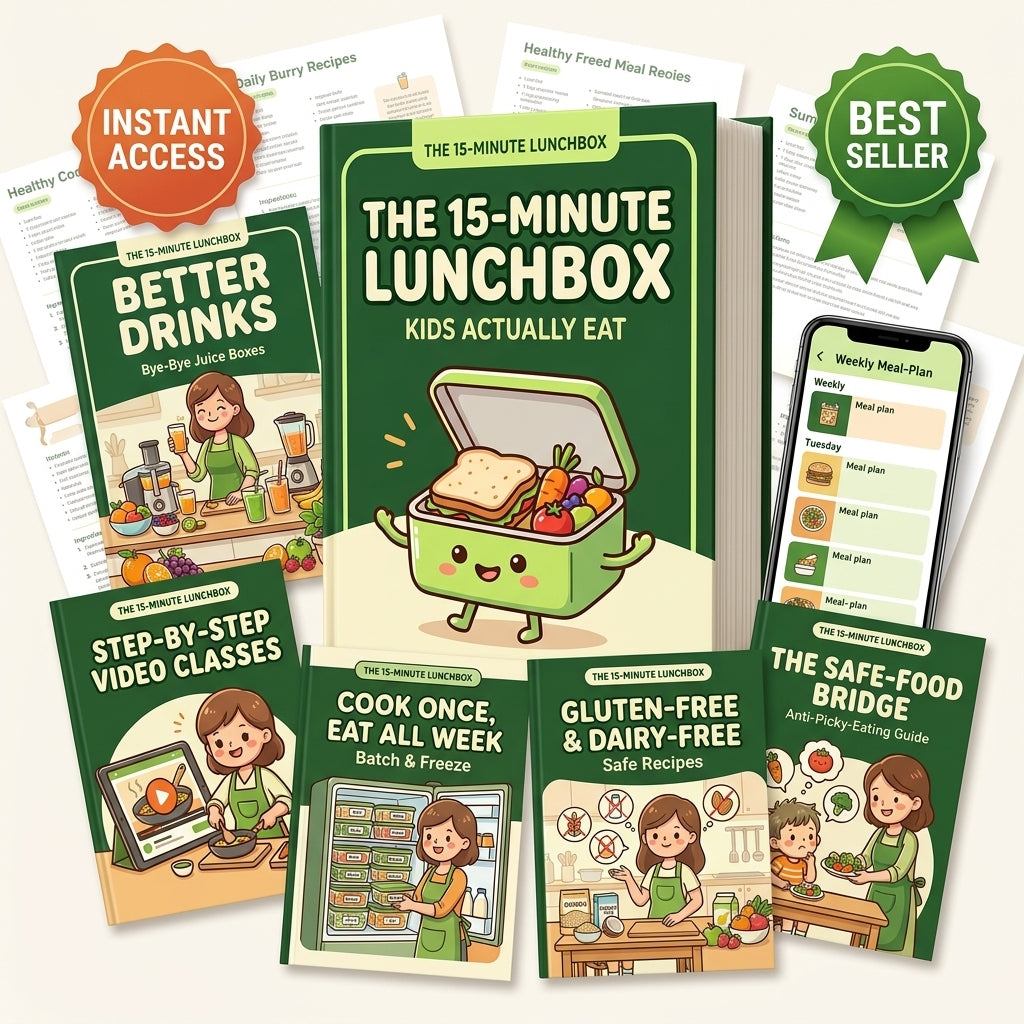 The 15-Minute Lunchbox Kids Actually Eat + 5 Free Bonus Gifts