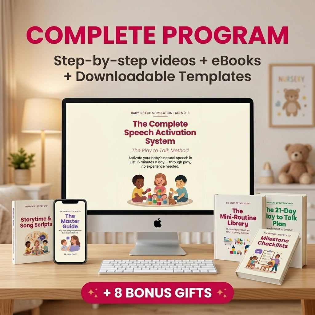 The Complete Speech Activation System – Play to Talk Method + 8 Free Bonuses
