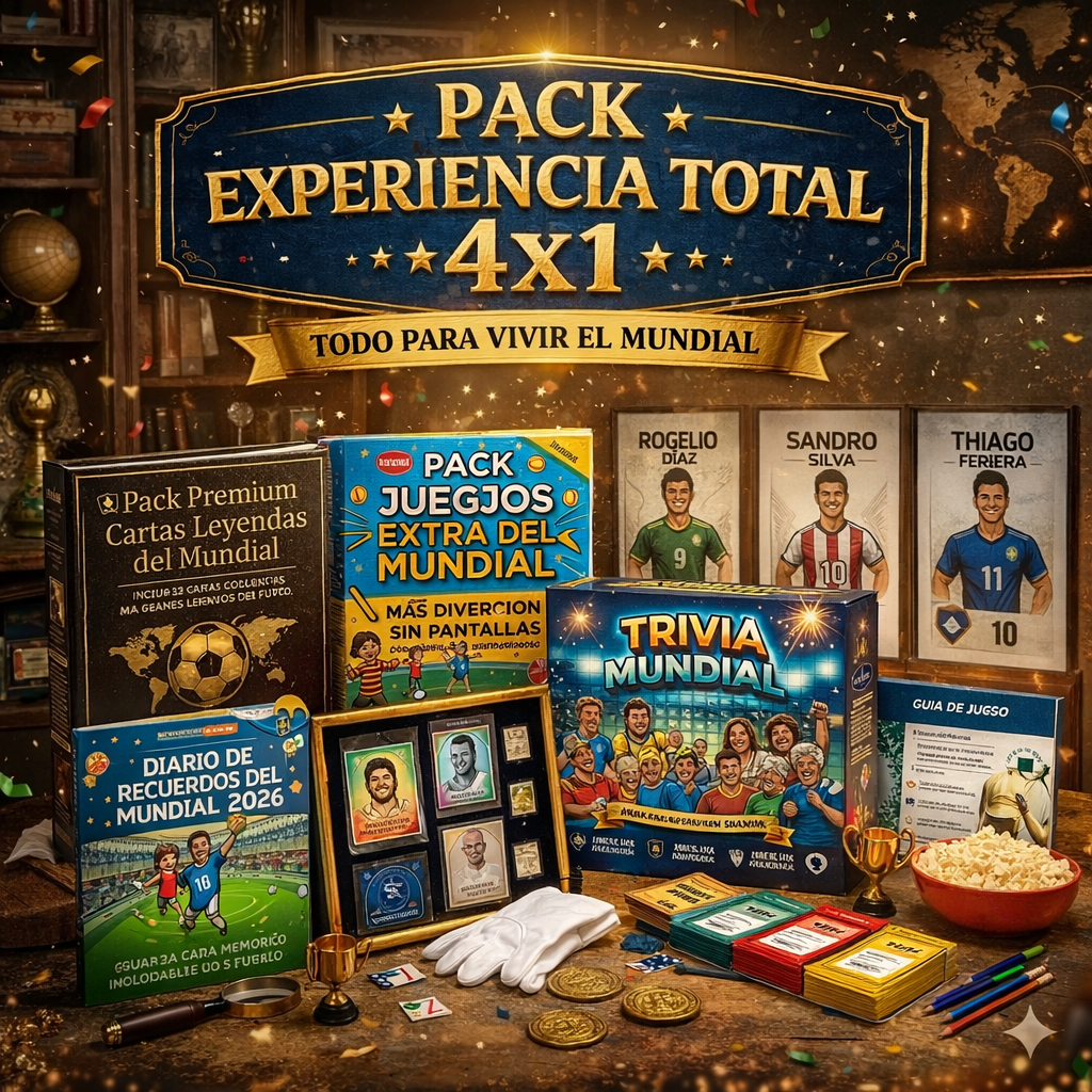 Pack experiencia total 4x1