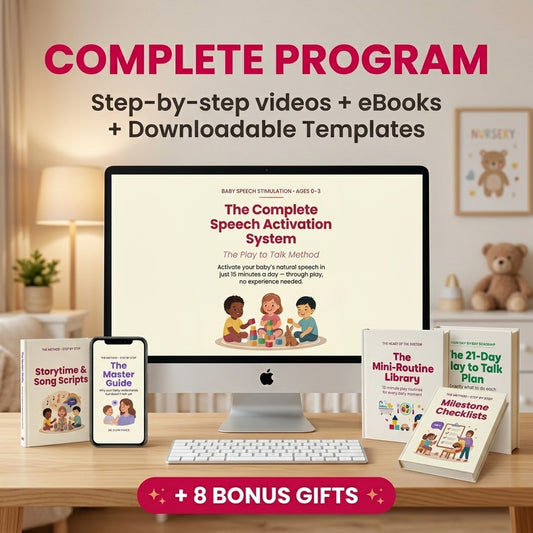 The Complete Speech Activation System – Play to Talk Method + 8 Free Bonuses